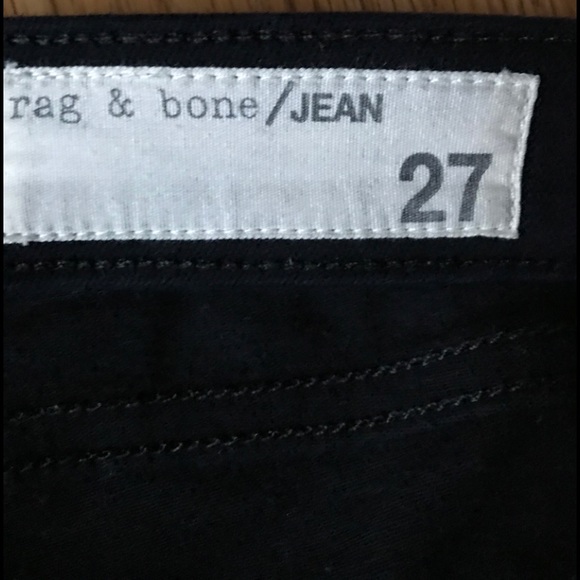 Rag and Bone Nina skinny jean with zippers - Picture 3 of 4